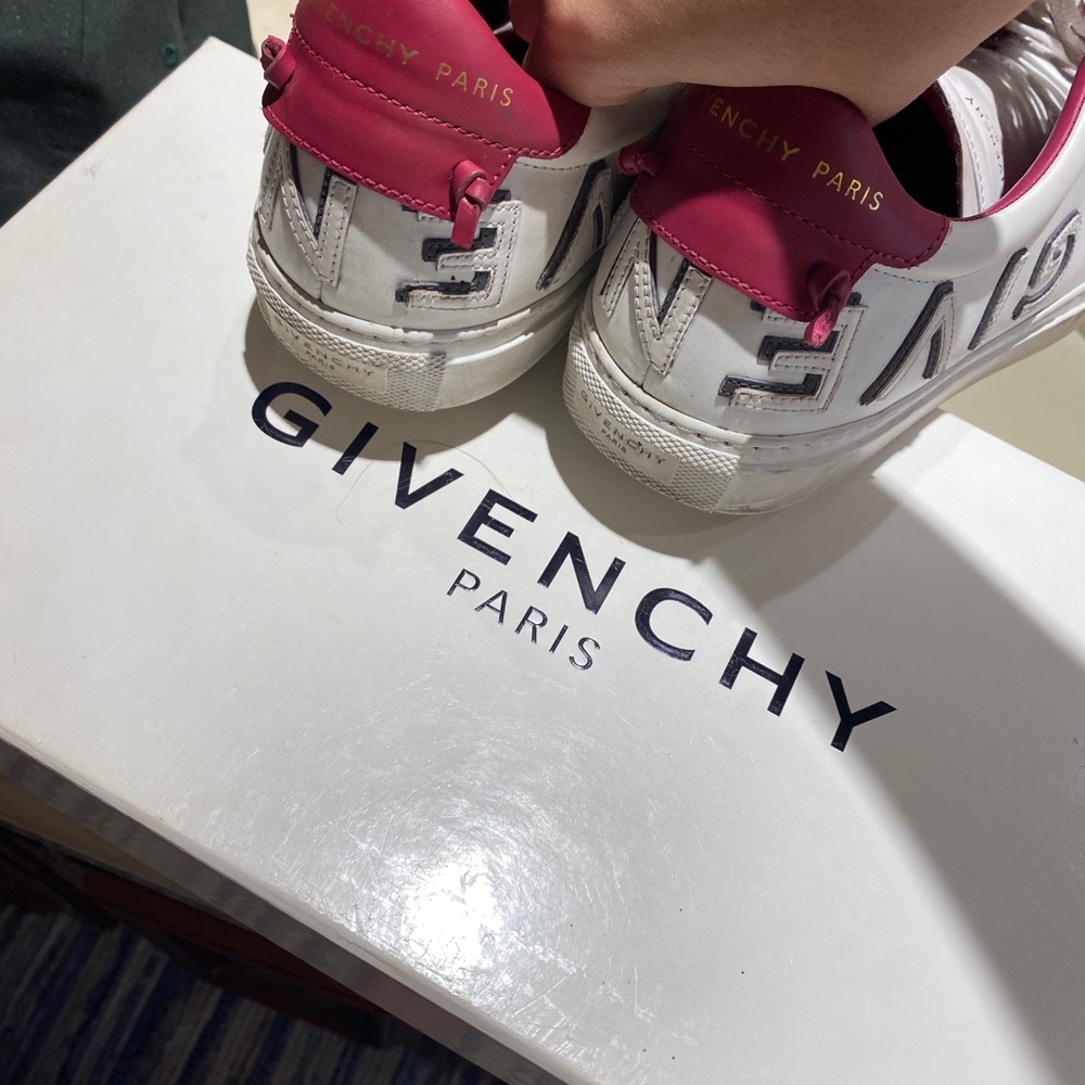 Givenchy white reverse logo urban sneakers - Picture 4 of 7